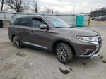 2017 Mitsubishi Outlander Se Brown vin: JA4AZ3A36HZ008769