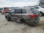 2017 Mitsubishi Outlander Se Brown vin: JA4AZ3A36HZ008769