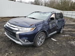 2017 Mitsubishi Outlander Se Синий vin: JA4AZ3A36HZ049077