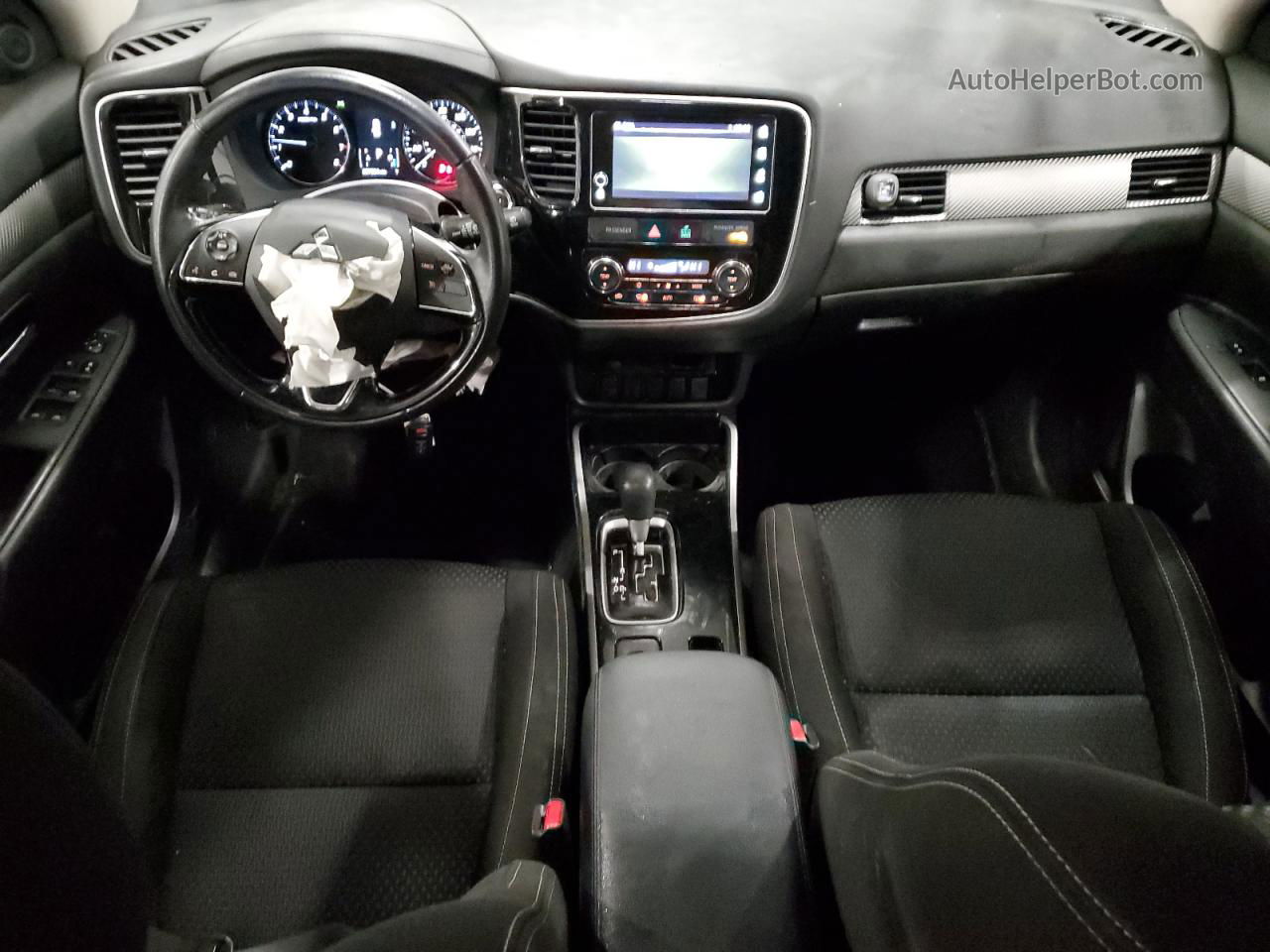 2017 Mitsubishi Outlander Se Серый vin: JA4AZ3A36HZ070673