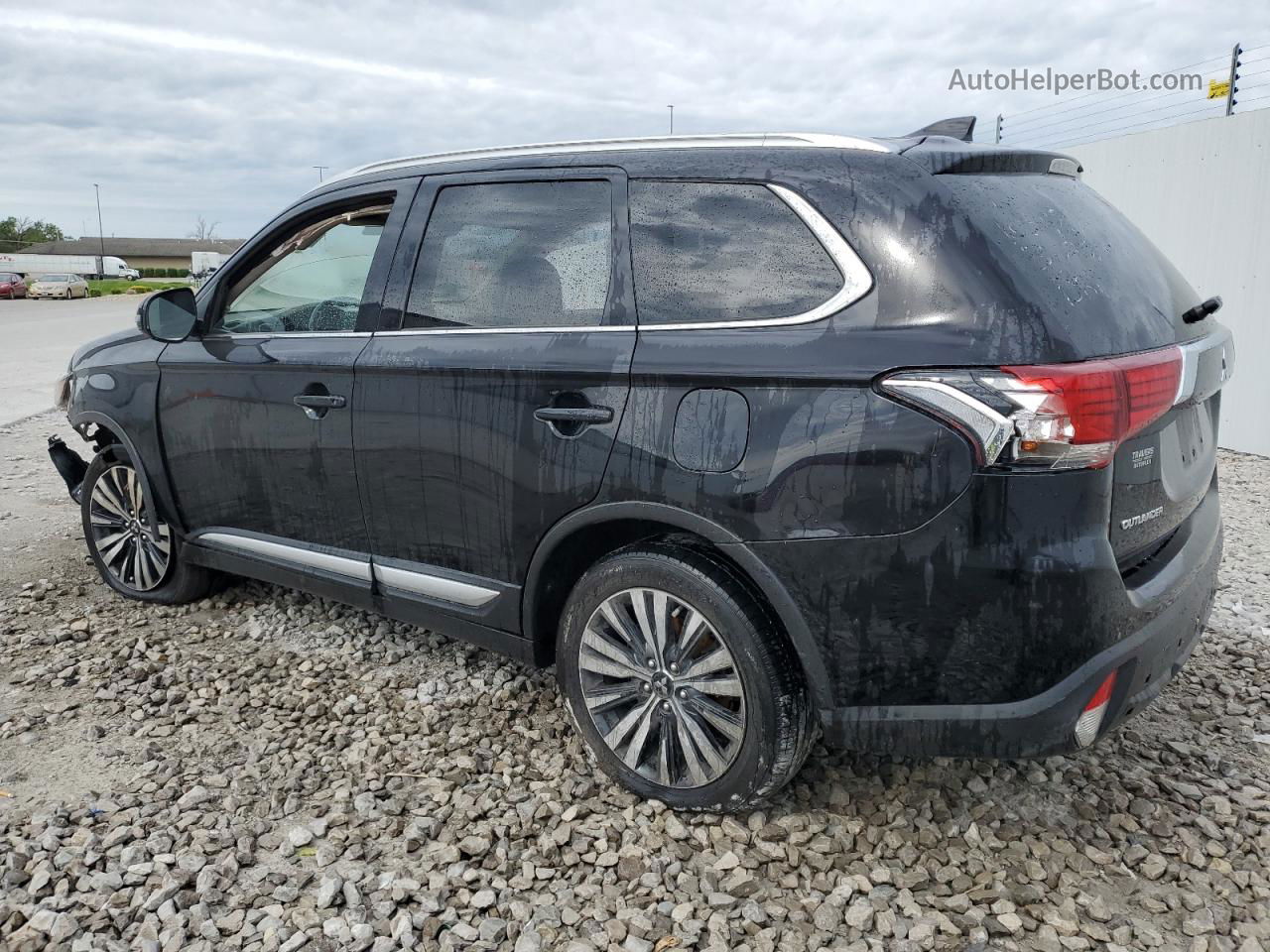 2020 Mitsubishi Outlander Se Черный vin: JA4AZ3A36LZ034751