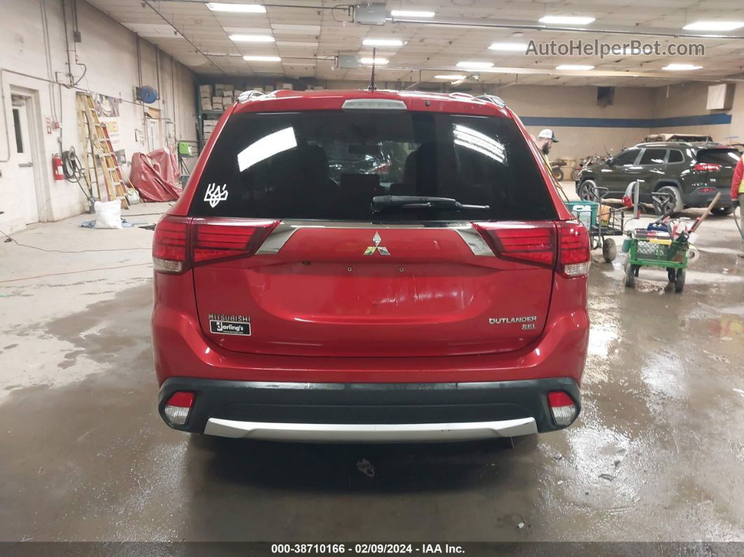 2016 Mitsubishi Outlander Sel Red vin: JA4AZ3A37GZ021058