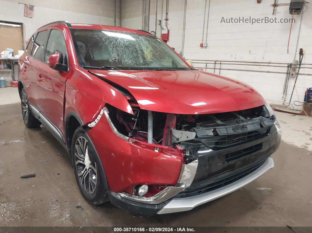 2016 Mitsubishi Outlander Sel Red vin: JA4AZ3A37GZ021058