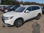 2017 Mitsubishi Outlander Se White vin: JA4AZ3A37HZ065966