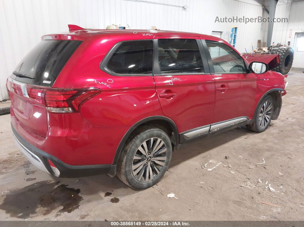 2020 Mitsubishi Outlander Es 2.4 S-awc Красный vin: JA4AZ3A37LZ007753