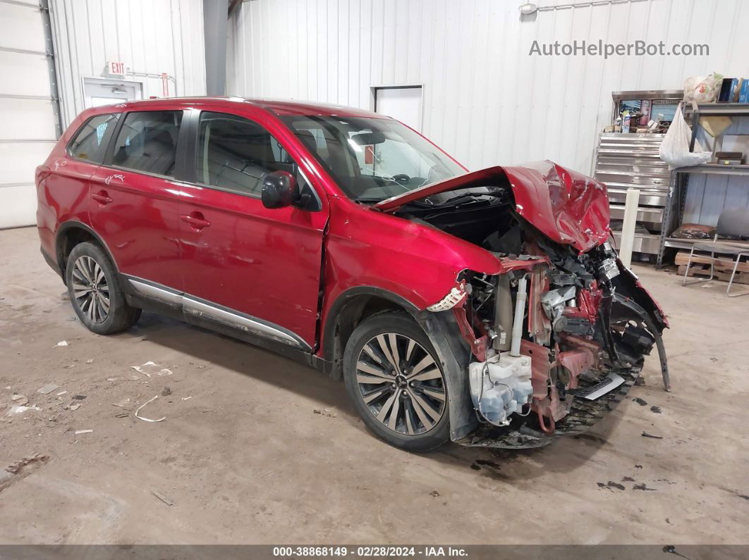 2020 Mitsubishi Outlander Es 2.4 S-awc Red vin: JA4AZ3A37LZ007753