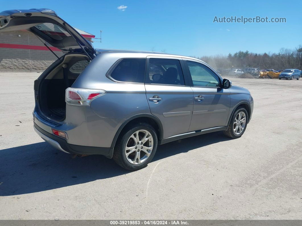 2015 Mitsubishi Outlander Se Gray vin: JA4AZ3A38FZ003036