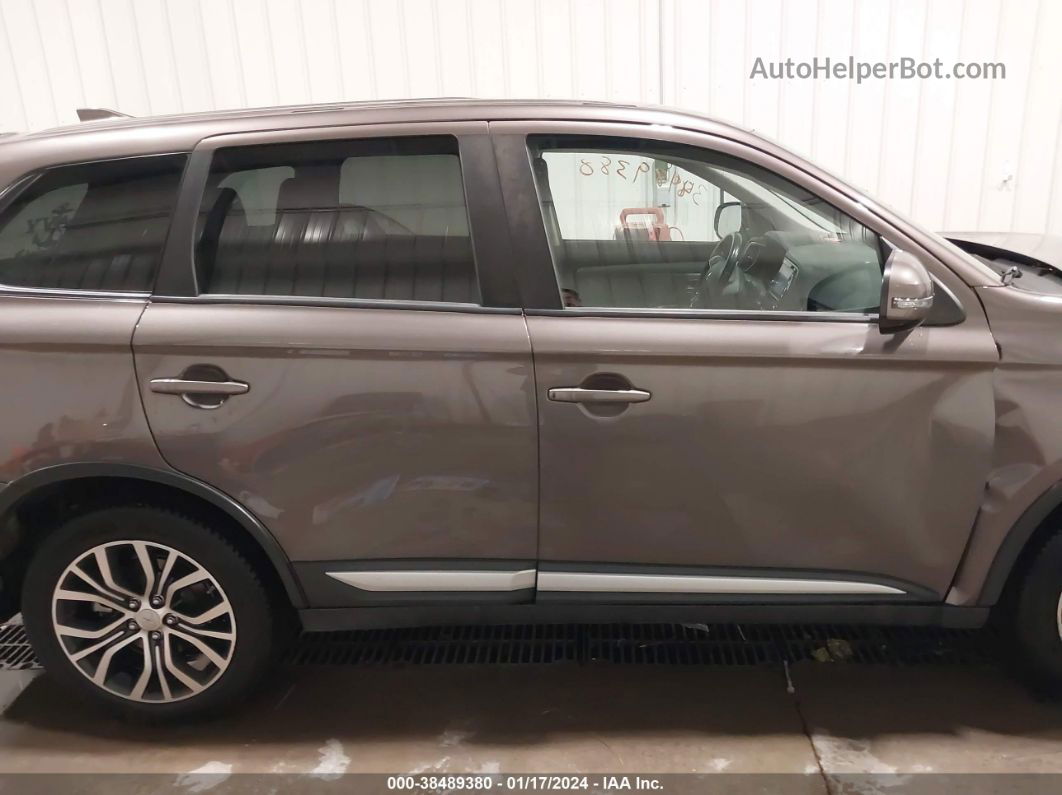 2017 Mitsubishi Outlander Se Gray vin: JA4AZ3A38HZ042096