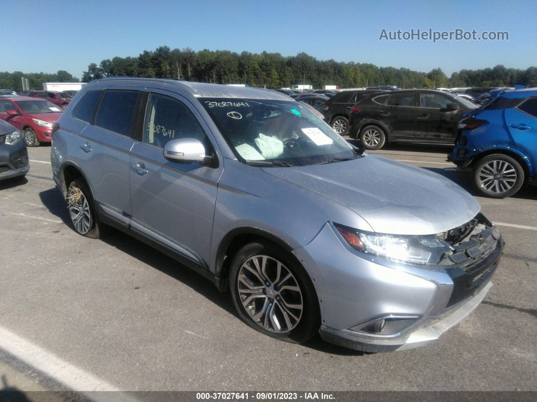 2017 Mitsubishi Outlander Se/sel Silver vin: JA4AZ3A38HZ055771