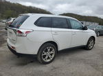 2014 Mitsubishi Outlander Se White vin: JA4AZ3A39EZ006400