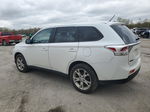 2014 Mitsubishi Outlander Se White vin: JA4AZ3A39EZ006400