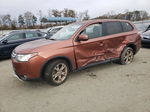 2015 Mitsubishi Outlander Se Оранжевый vin: JA4AZ3A39FZ004843