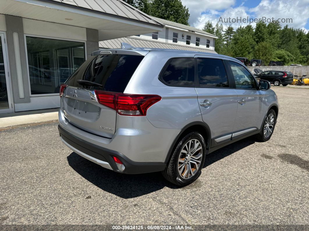 2017 Mitsubishi Outlander Se/sel Silver vin: JA4AZ3A39HZ008409