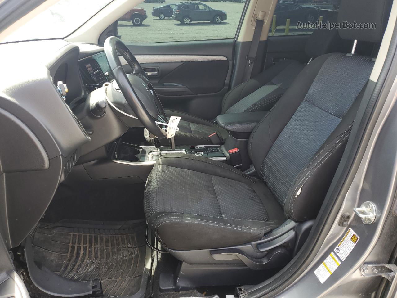 2017 Mitsubishi Outlander Se Silver vin: JA4AZ3A39HZ063202