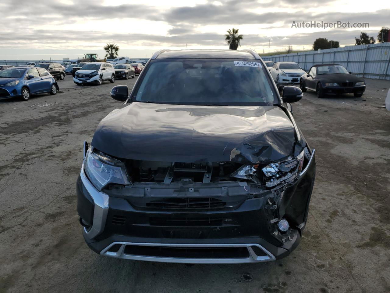 2020 Mitsubishi Outlander Se Black vin: JA4AZ3A39LZ021377