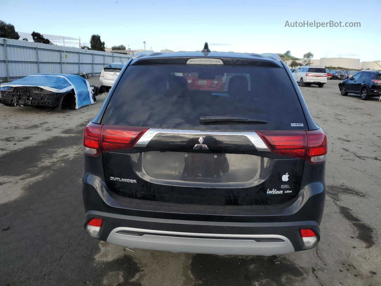 2020 Mitsubishi Outlander Se Black vin: JA4AZ3A39LZ021377