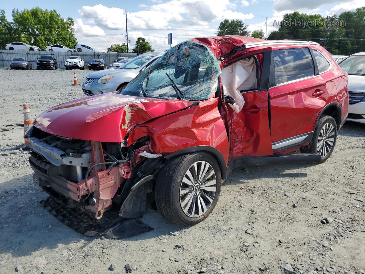 2020 Mitsubishi Outlander Se Red vin: JA4AZ3A39LZ032038