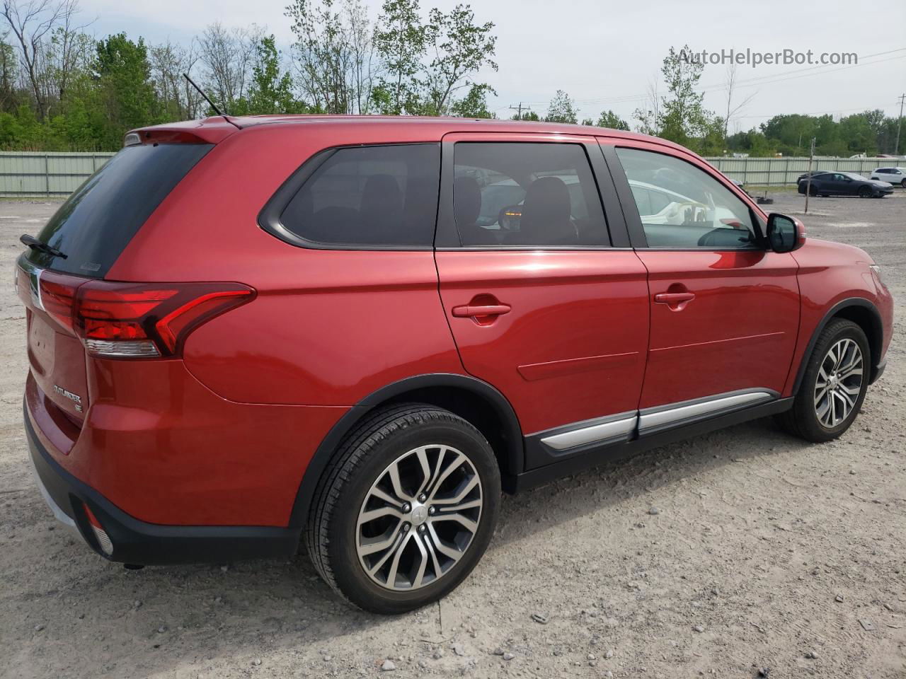 2016 Mitsubishi Outlander Se Red vin: JA4AZ3A3XGZ003928