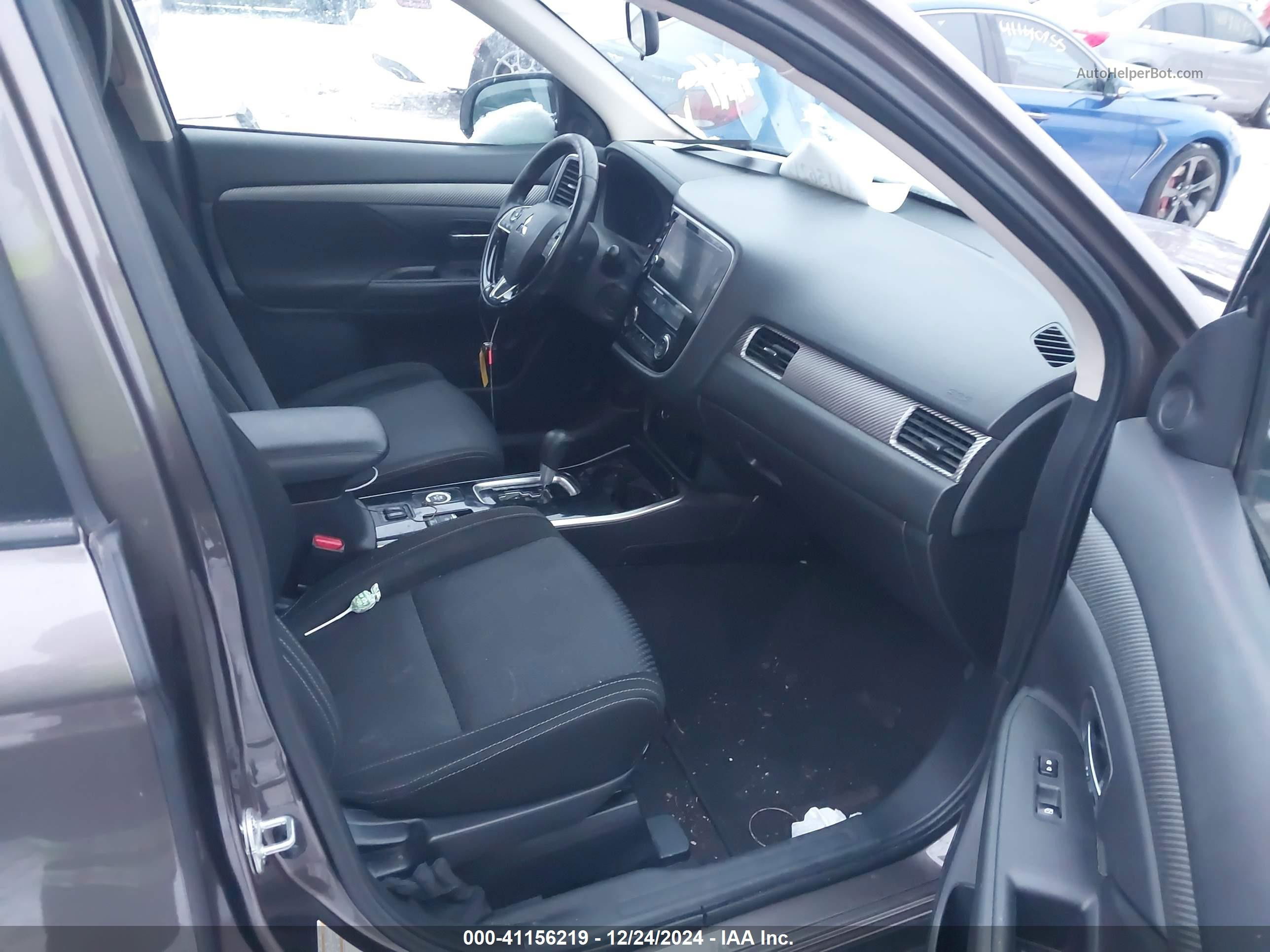 2017 Mitsubishi Outlander Se/sel Gray vin: JA4AZ3A3XHZ035148