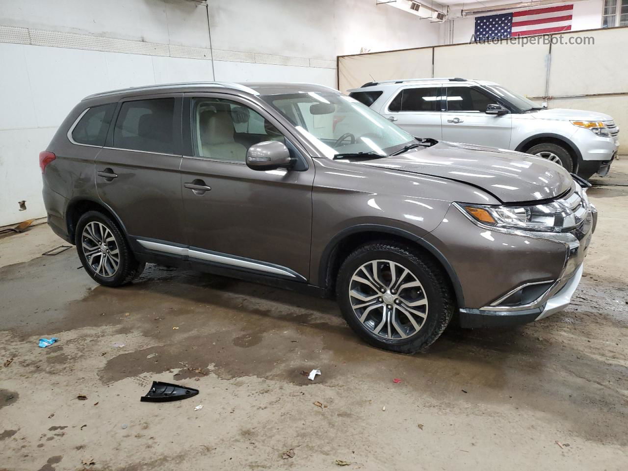 2017 Mitsubishi Outlander Se Charcoal vin: JA4AZ3A3XHZ052371