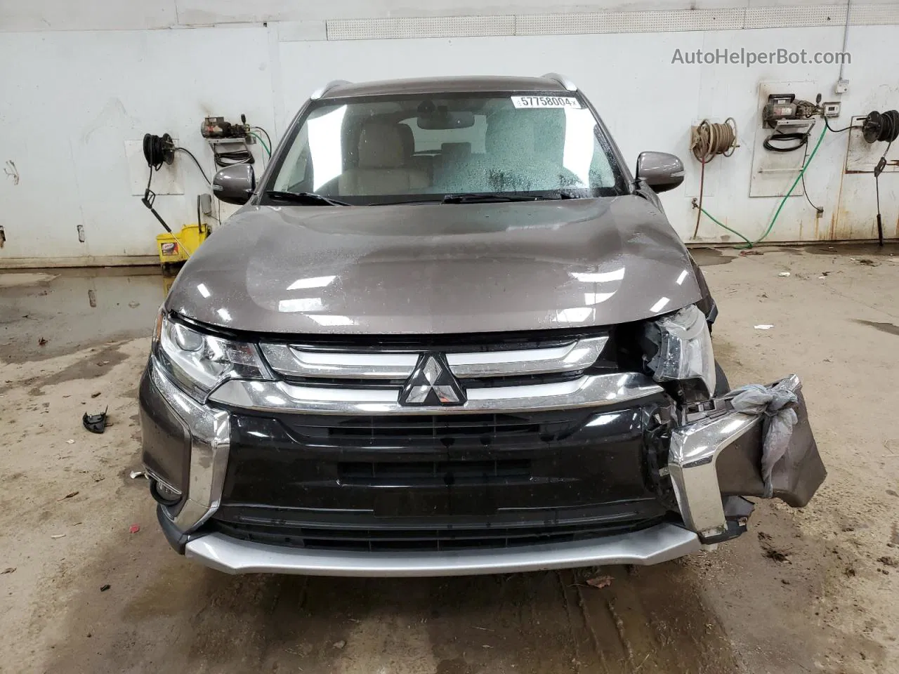 2017 Mitsubishi Outlander Se Charcoal vin: JA4AZ3A3XHZ052371