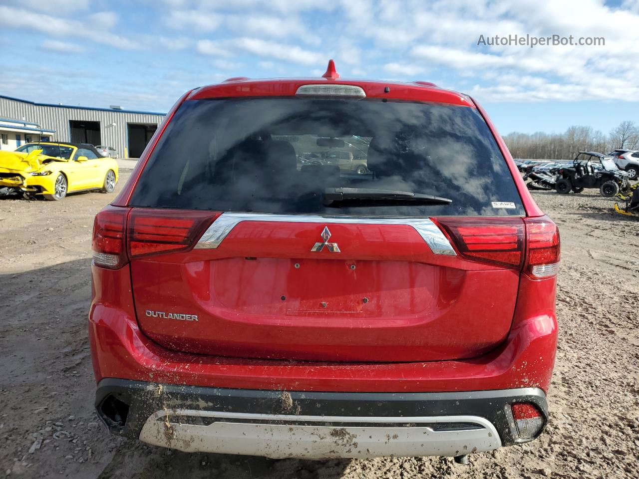 2020 Mitsubishi Outlander Se Red vin: JA4AZ3A3XLZ007231