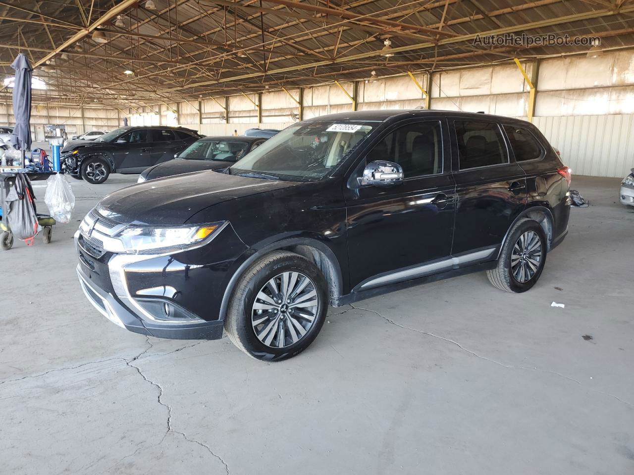 2020 Mitsubishi Outlander Se Black vin: JA4AZ3A3XLZ027639