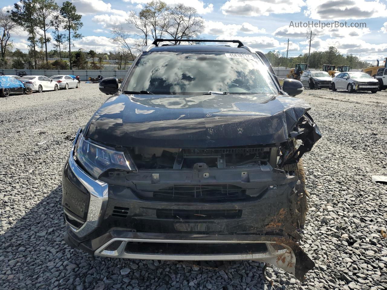 2020 Mitsubishi Outlander Sel Black vin: JA4J24A52LZ029395