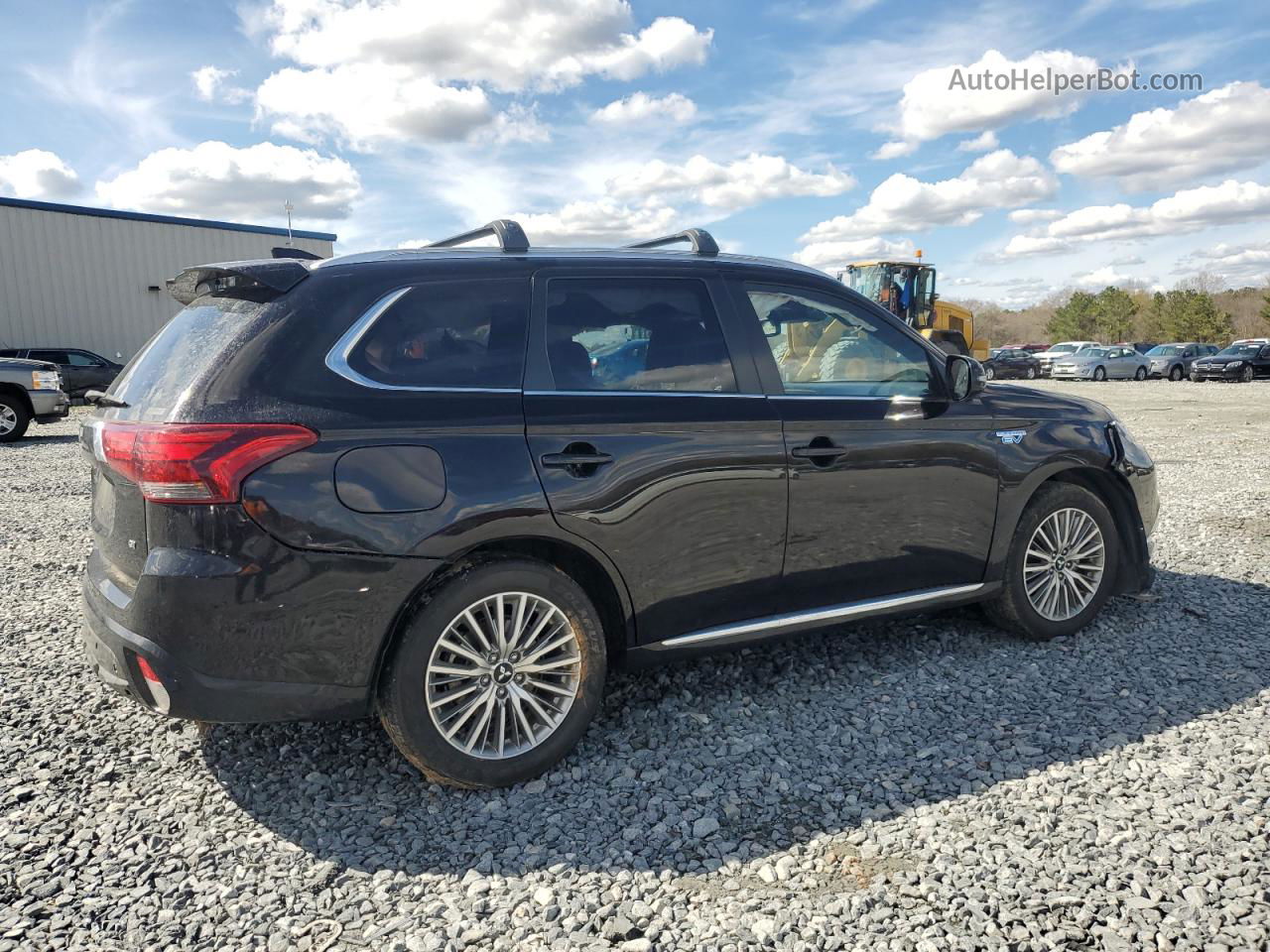 2020 Mitsubishi Outlander Sel Black vin: JA4J24A52LZ029395