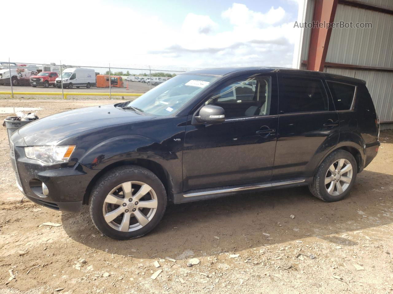 2013 Mitsubishi Outlander Gt Черный vin: JA4JS4AX5DU013286