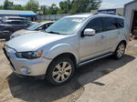 2013 Mitsubishi Outlander Se Silver vin: JA4JT3AW5DU019796