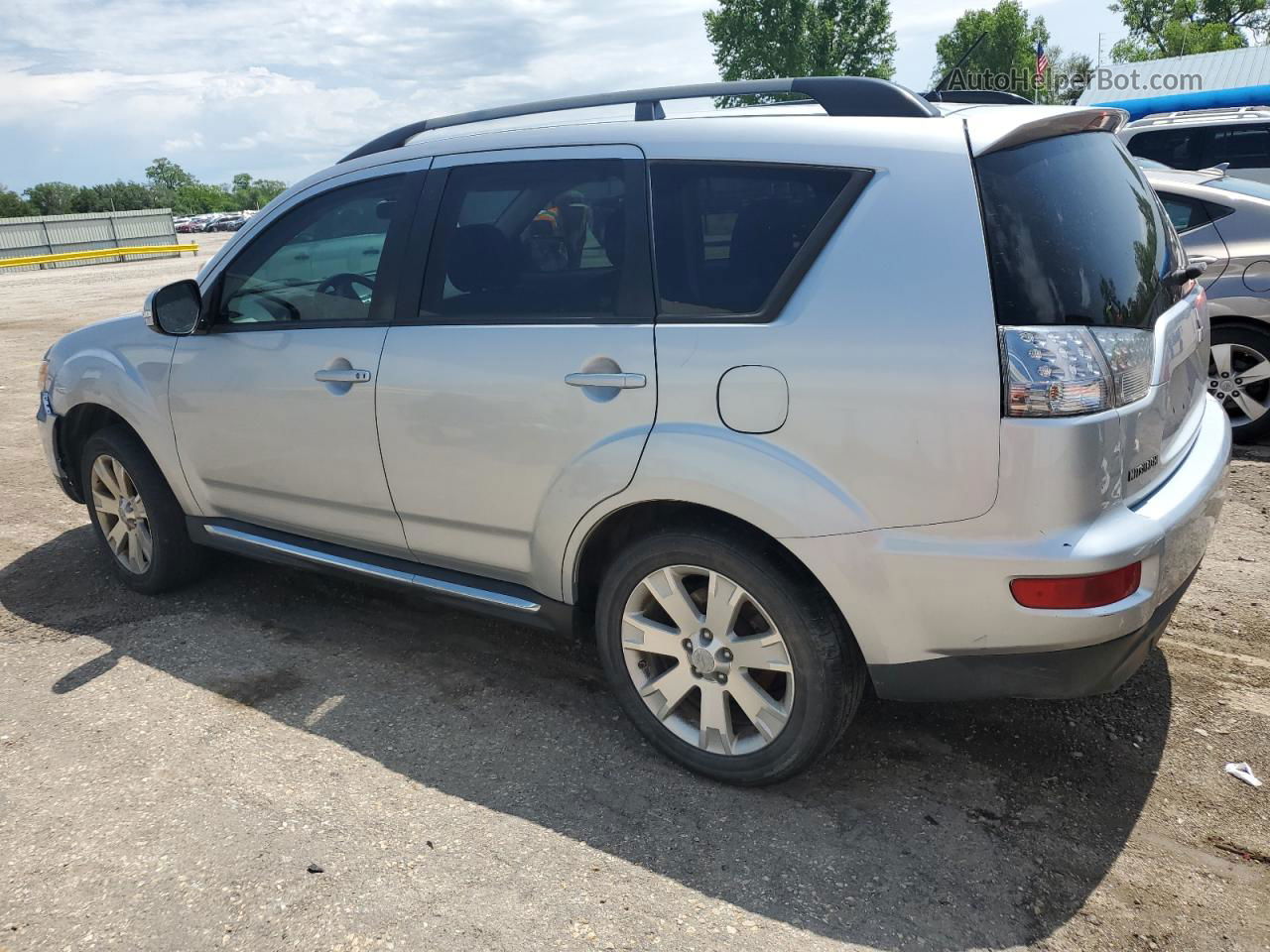 2013 Mitsubishi Outlander Se Silver vin: JA4JT3AW5DU019796