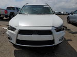 2013 Mitsubishi Outlander Se White vin: JA4JT3AW6DU019726