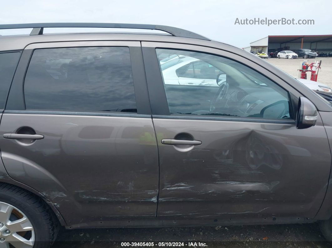 2013 Mitsubishi Outlander Se Brown vin: JA4JT3AW9DU000880