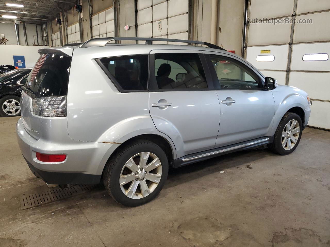 2013 Mitsubishi Outlander Se Silver vin: JA4JT3AW9DU019333