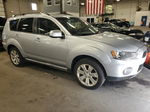 2013 Mitsubishi Outlander Se Silver vin: JA4JT3AW9DU019333