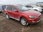 2013 Mitsubishi Outlander Se Red vin: JA4JT3AWXDU020328