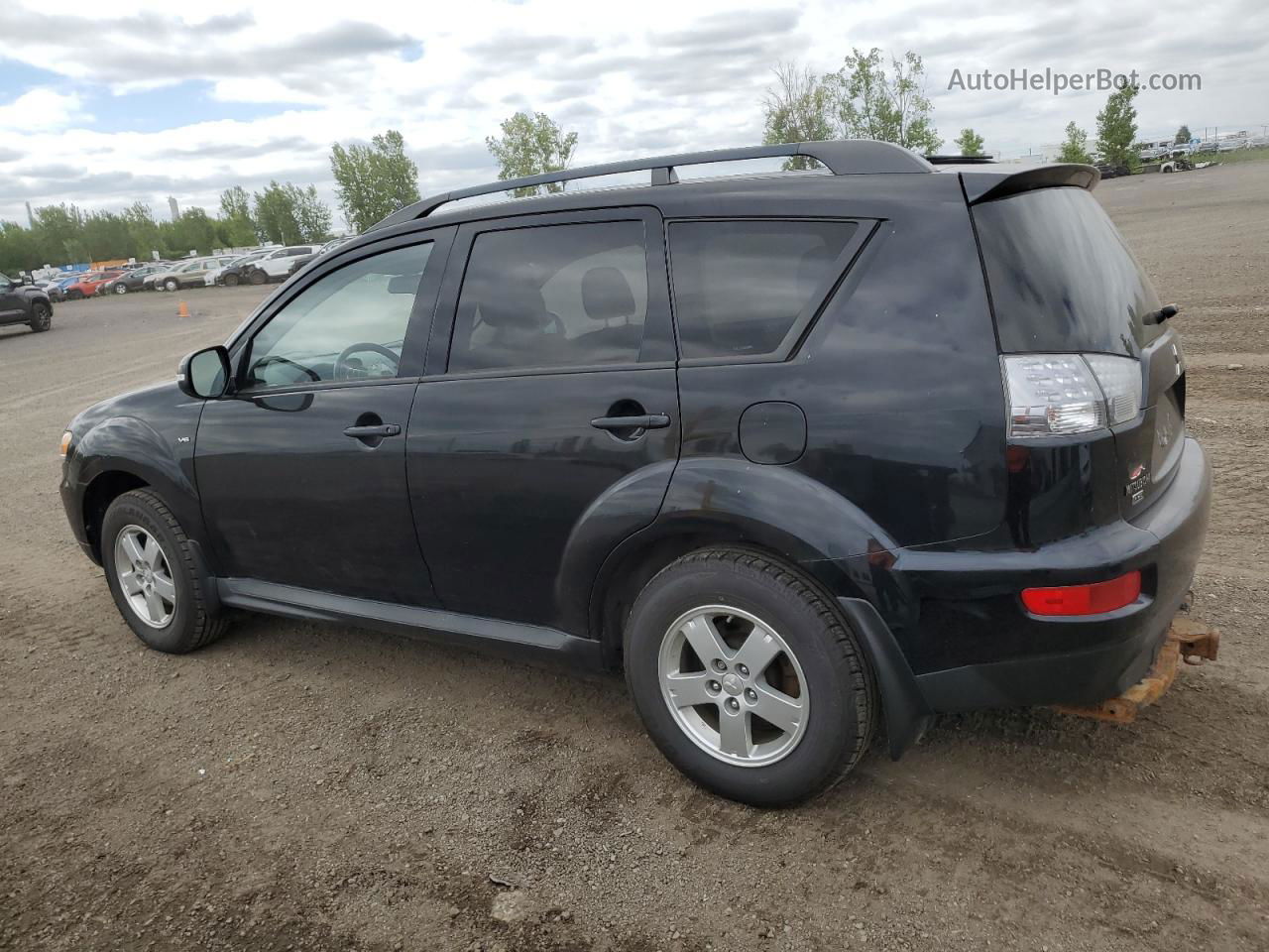 2013 Mitsubishi Outlander Se Black vin: JA4JT3AX9DU601828