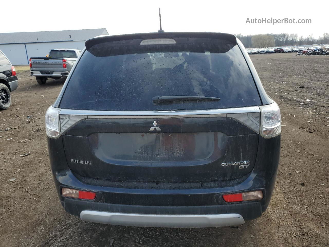 2015 Mitsubishi Outlander Gt Black vin: JA4JZ4AX1FZ004361