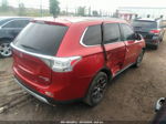 2015 Mitsubishi Outlander Gt Красный vin: JA4JZ4AX1FZ007860