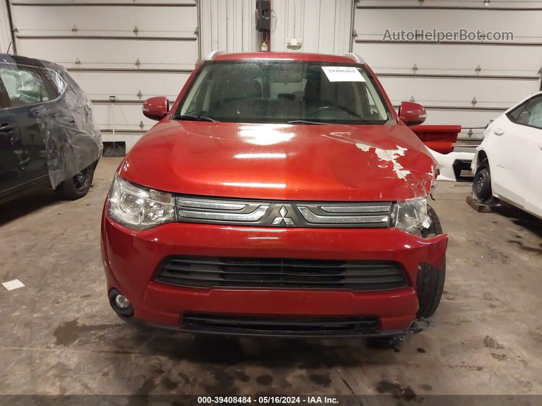 2015 Mitsubishi Outlander Gt Red vin: JA4JZ4AX2FZ001890