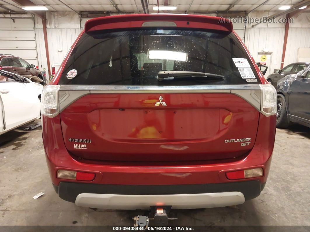 2015 Mitsubishi Outlander Gt Red vin: JA4JZ4AX2FZ001890