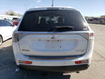 2014 Mitsubishi Outlander Gt White vin: JA4JZ4AX4EZ017085