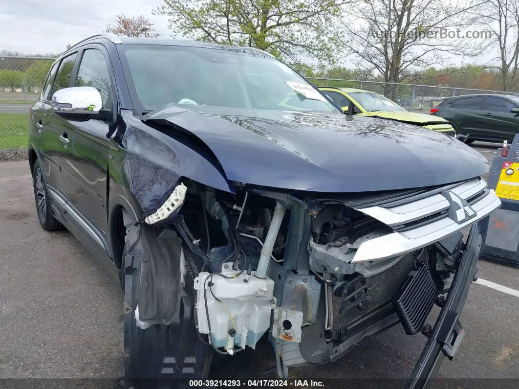 2016 Mitsubishi Outlander Gt Dark Blue vin: JA4JZ4AX6GZ037373