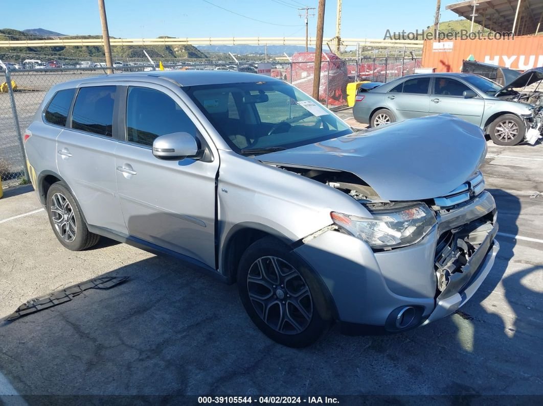 2015 Mitsubishi Outlander Gt Silver vin: JA4JZ4AX7FZ011346