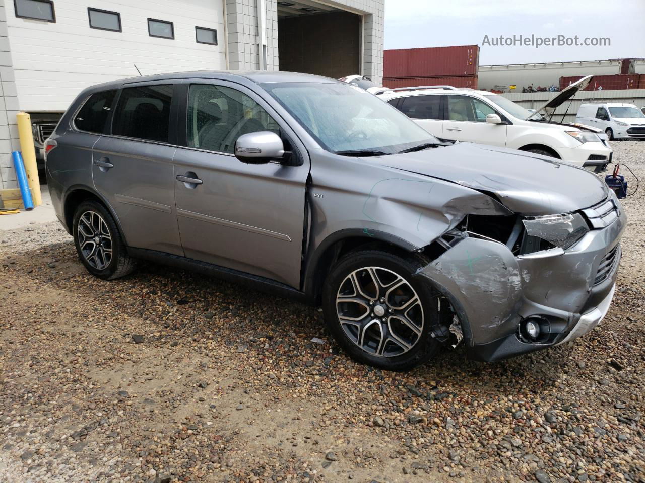 2015 Mitsubishi Outlander Gt Gray vin: JA4JZ4AX7FZ011699