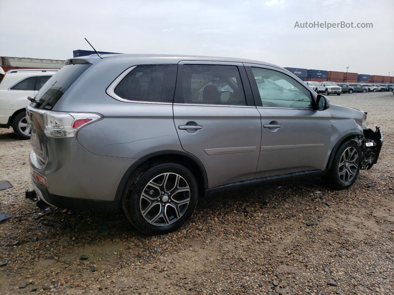 2015 Mitsubishi Outlander Gt Gray vin: JA4JZ4AX7FZ011699