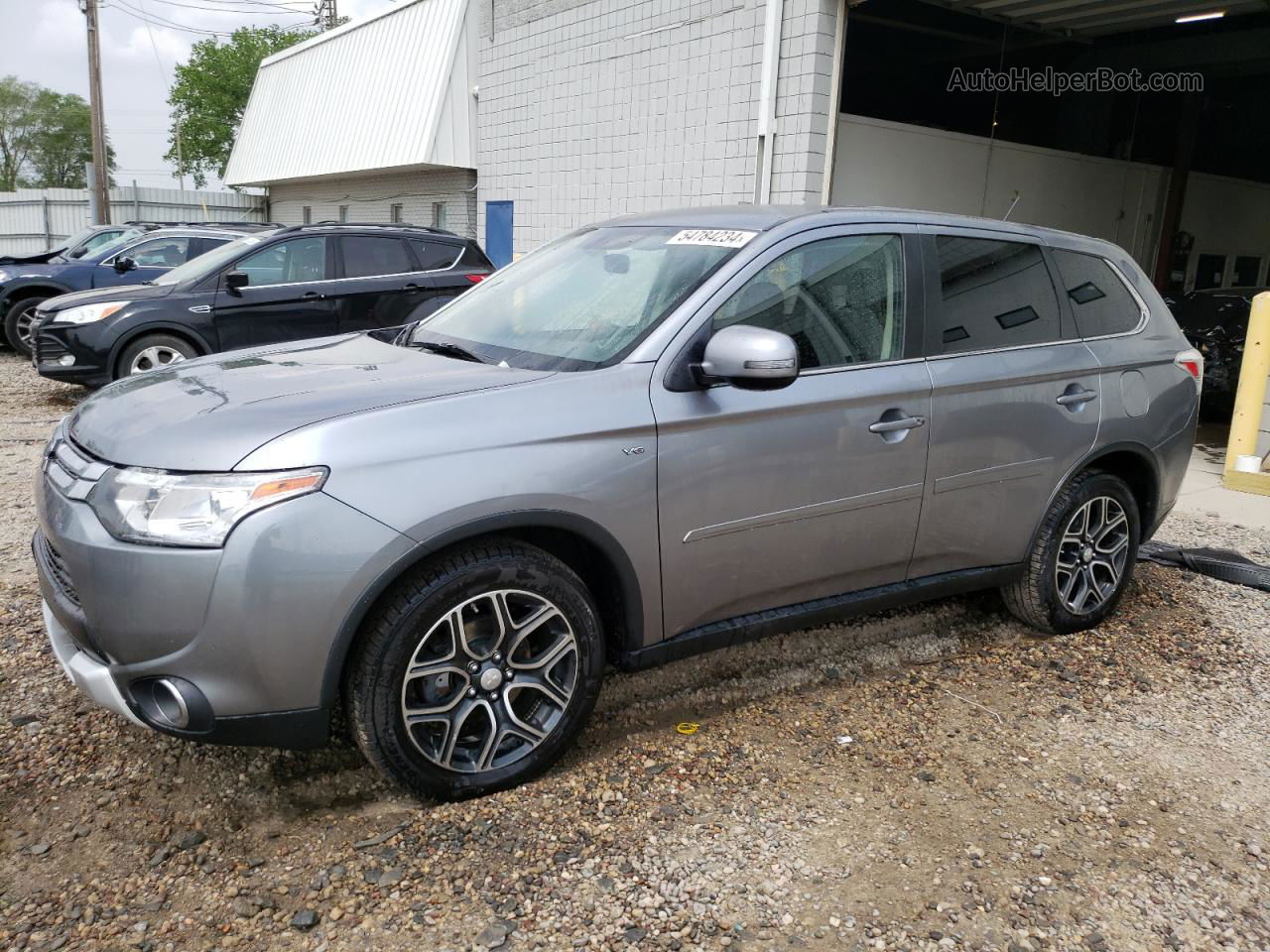 2015 Mitsubishi Outlander Gt Gray vin: JA4JZ4AX7FZ011699