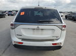 2014 Mitsubishi Outlander Gt White vin: JA4JZ4AX8EZ001939