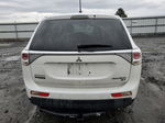 2014 Mitsubishi Outlander Gt White vin: JA4JZ4AX9EZ008396